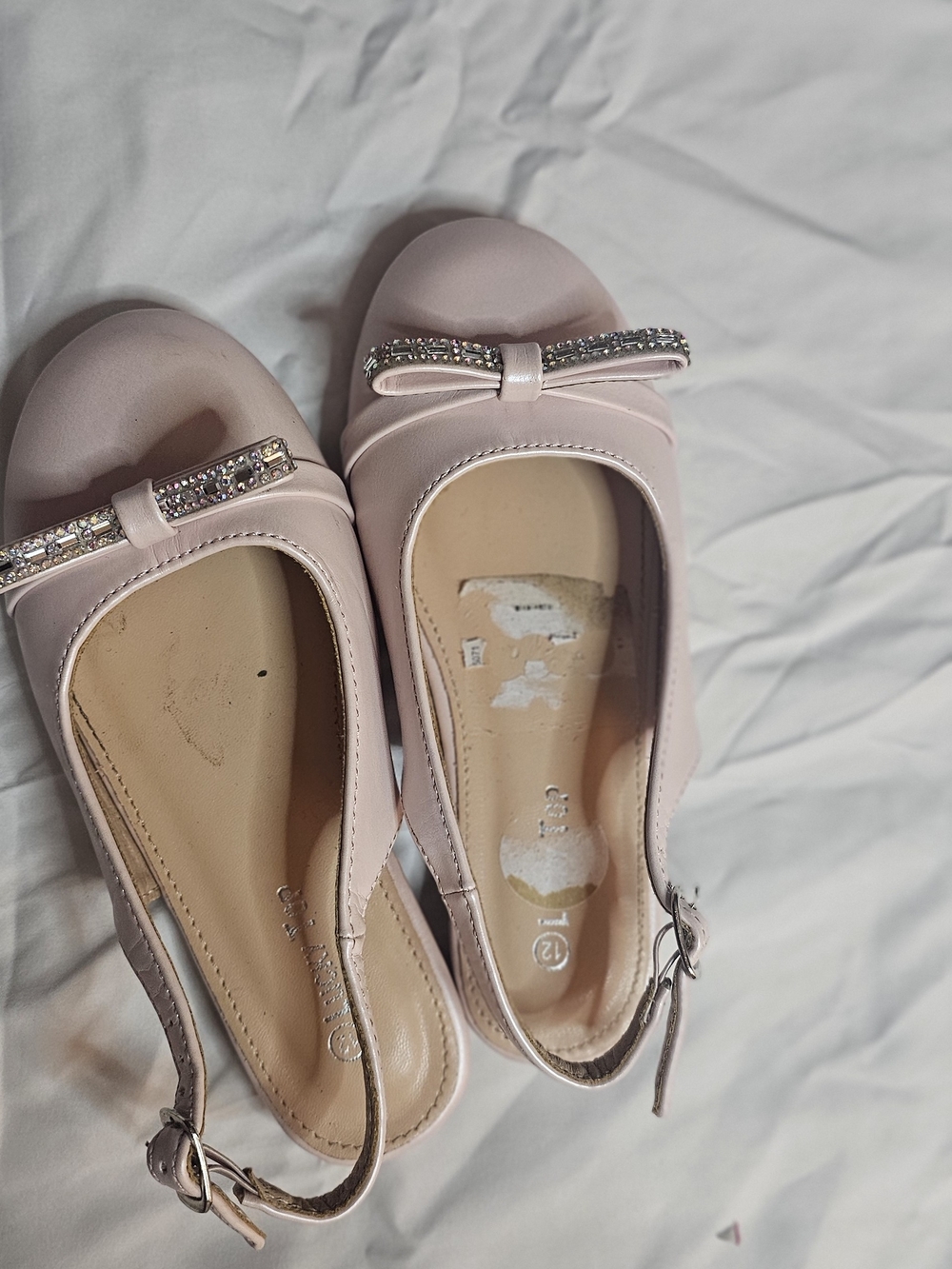 Women’s Pink Bow Slingback Flats